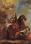 Luca Giordano Equestrian Portrait of Charles II oil painting artist
